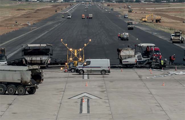 Travaux à Orly : piste 3